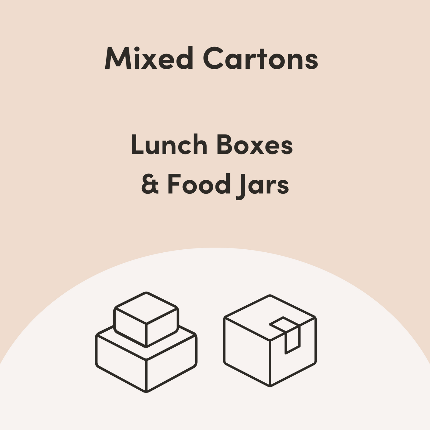 Mixed Cartons - Bento Boxes & Food Jars