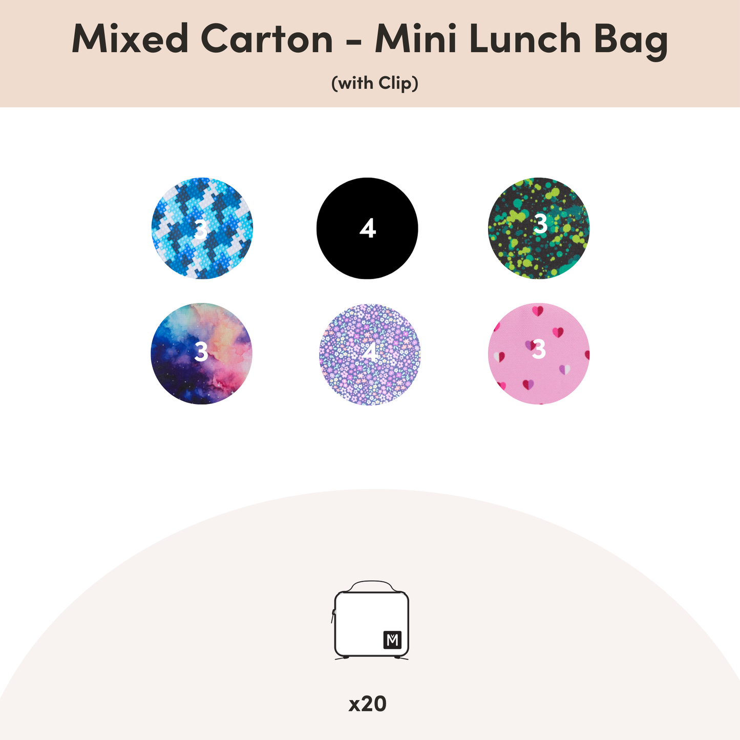 MontiiCo Mixed Cartons - Bags