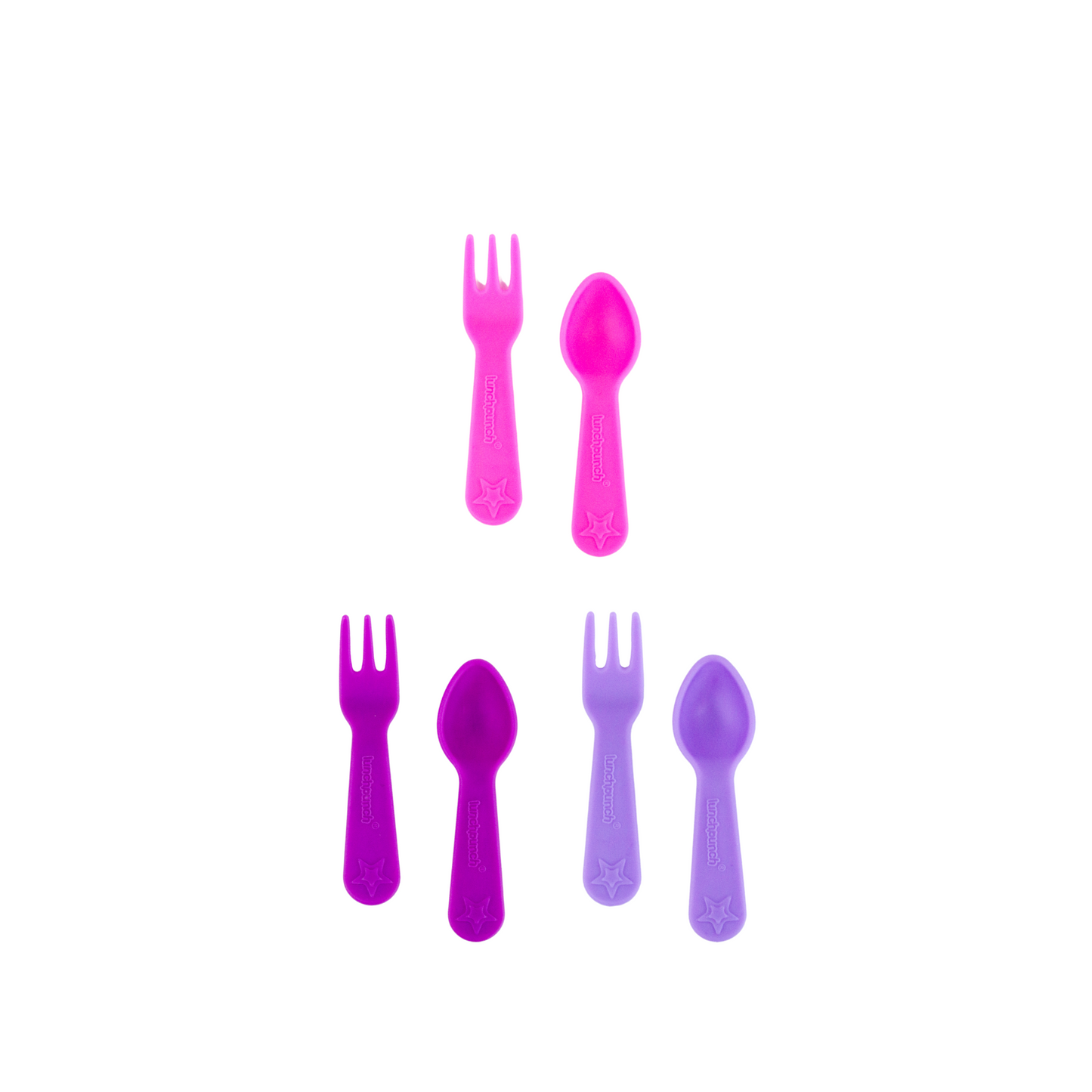 Lunch Punch Fork and Spoon Set