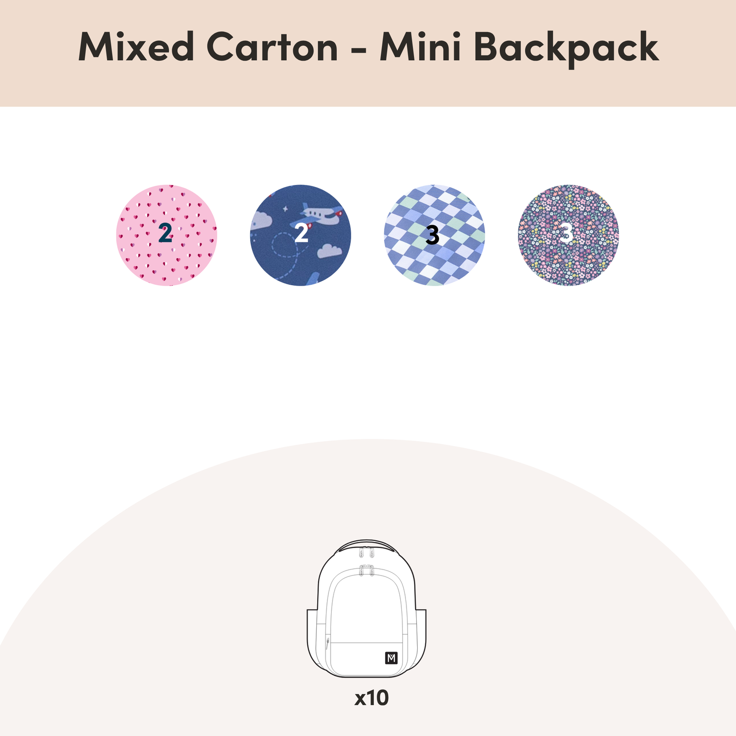 MontiiCo Mixed Cartons - Bags