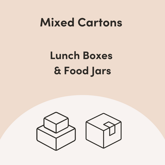 MontiiCo Mixed Cartons - Bento Boxes & Food Jars