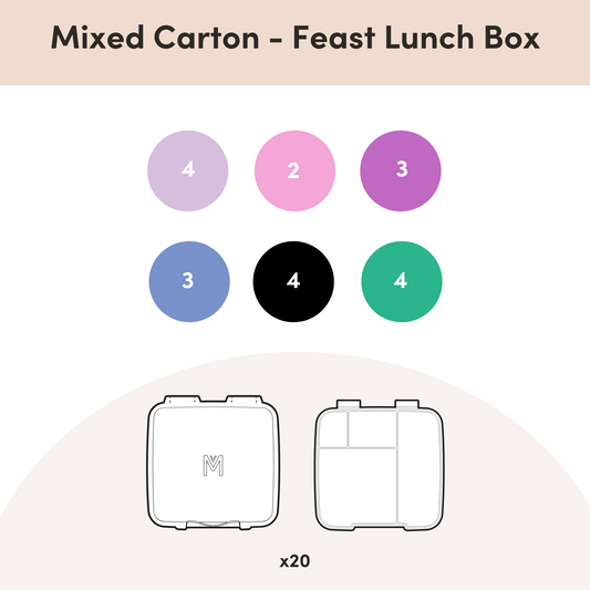 MontiiCo Mixed Cartons - Bento Boxes & Food Jars
