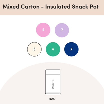 MontiiCo Mixed Cartons - Bento Boxes & Food Jars