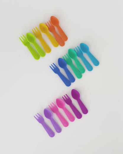 Lunch Punch Fork and Spoon Set