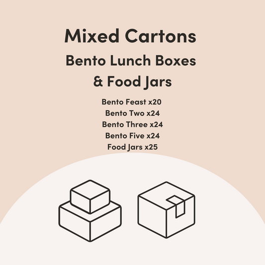 MontiiCo Mixed Cartons - Bento Boxes & Food Jars